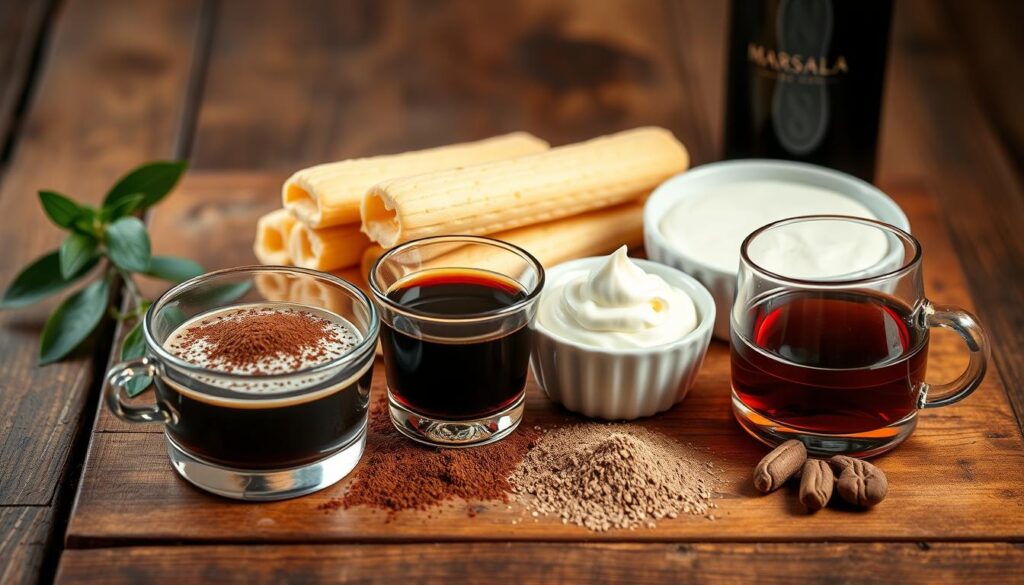essential ingredients for authentic tiramisu