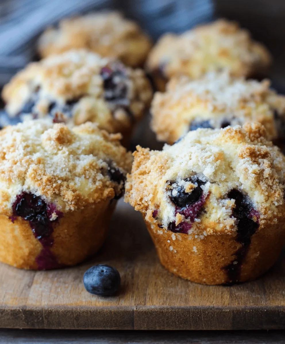 Moist and Fluffy Blueberry Muffins Recipe