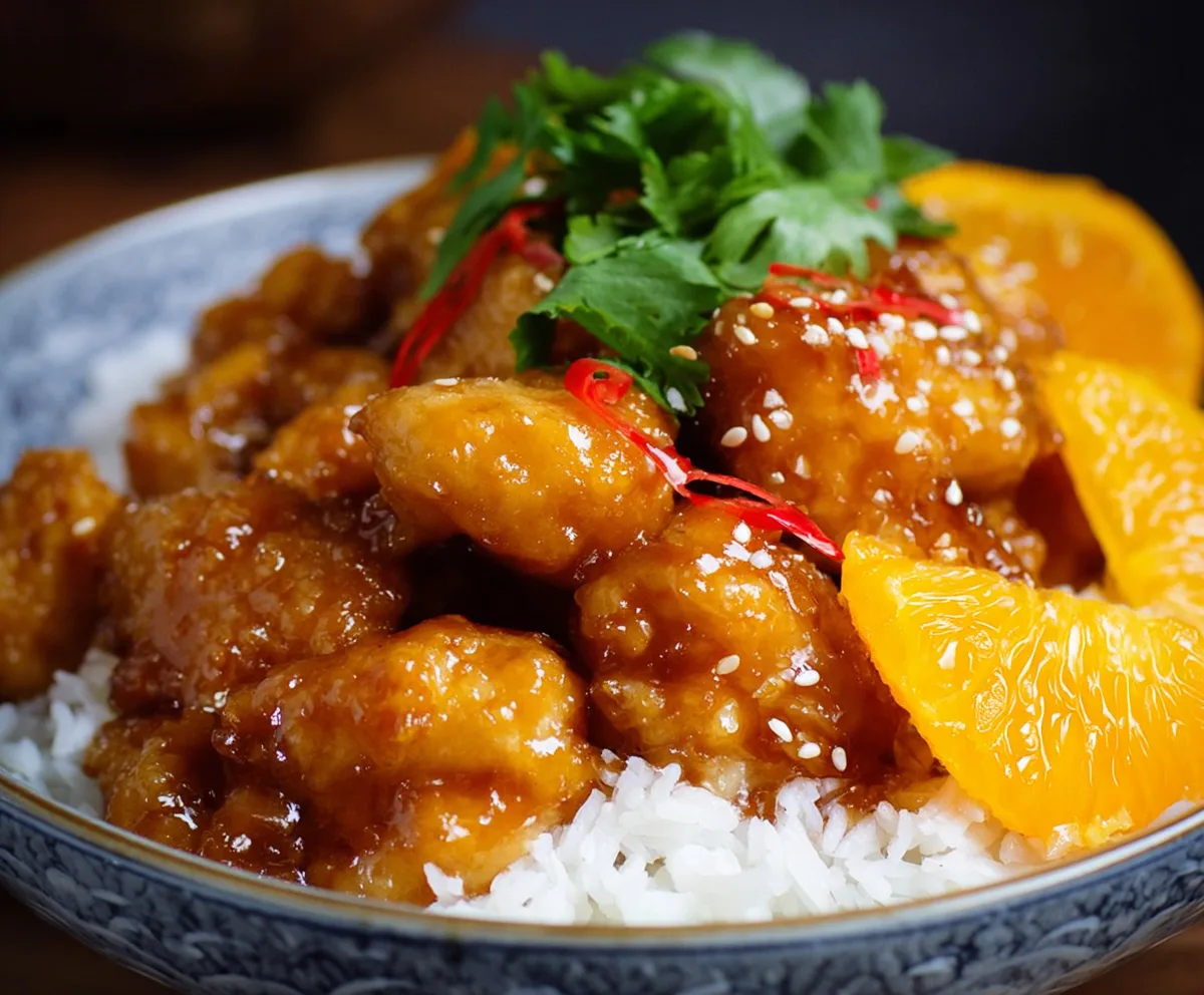 Easy Sweet & Sour Orange Chicken
